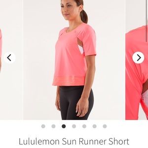 Lululemon Sun Runner Short Sleeve Shirt